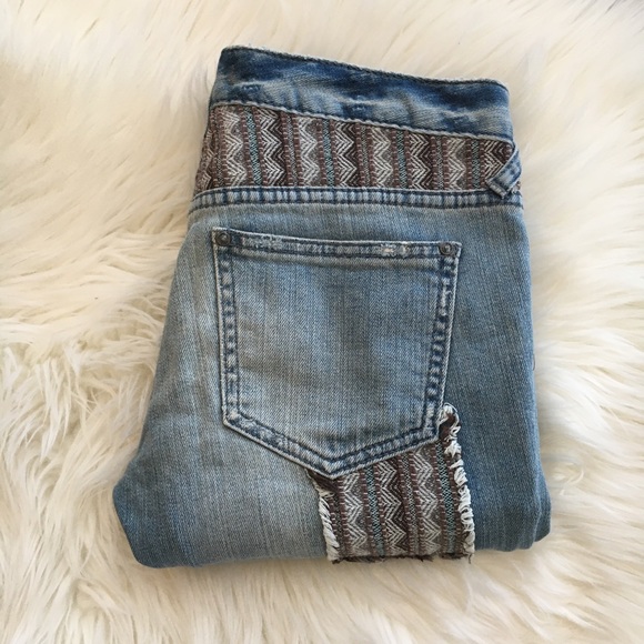 Free people Indigo Baja patch skinny jeans - Picture 7 of 10